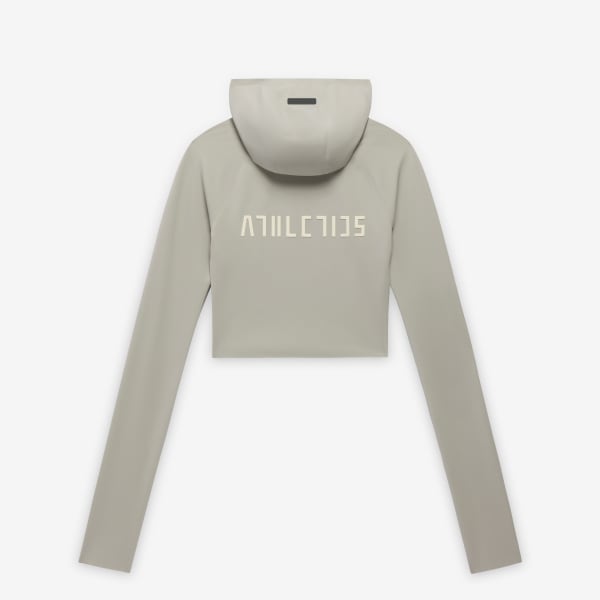 Be Áo Hoodie Lửng Mặc Trong Fear of God Athletics Nữ