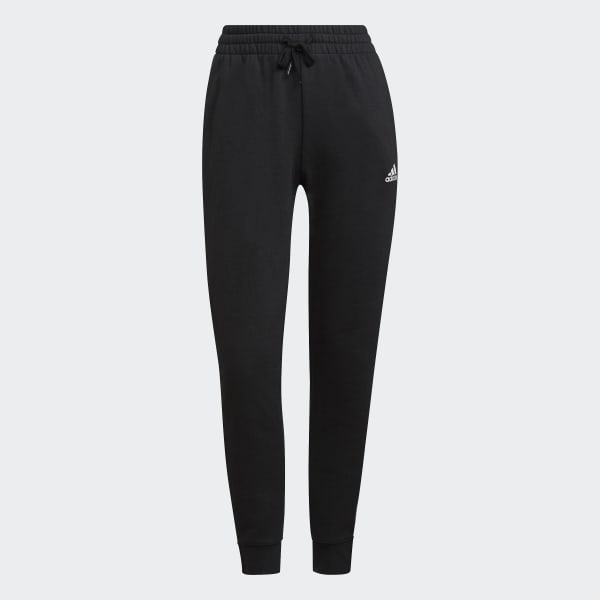 cerná Kalhoty Essentials 3-Stripes