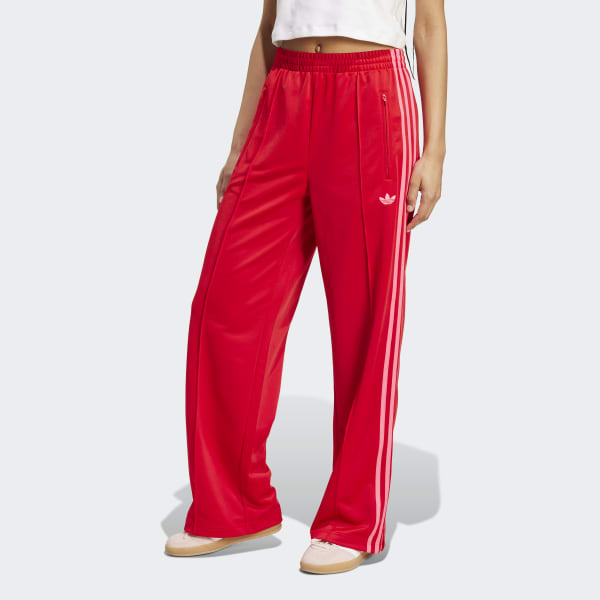 ★adidas originals★W ADICOLOR CLASSIC LOOSE TRACK PANTS★ adidas Adicolor Classic Firebird Loose Track Pants - Brown