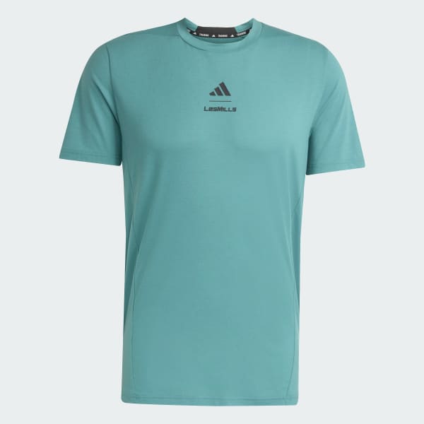 Gronn Les Mills Graphic T-skjorte