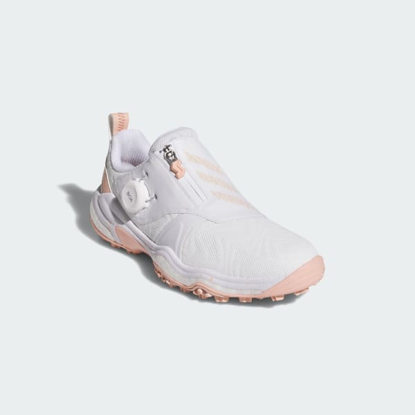 White Codechaos Boa 25 Spikeless Golf Shoes