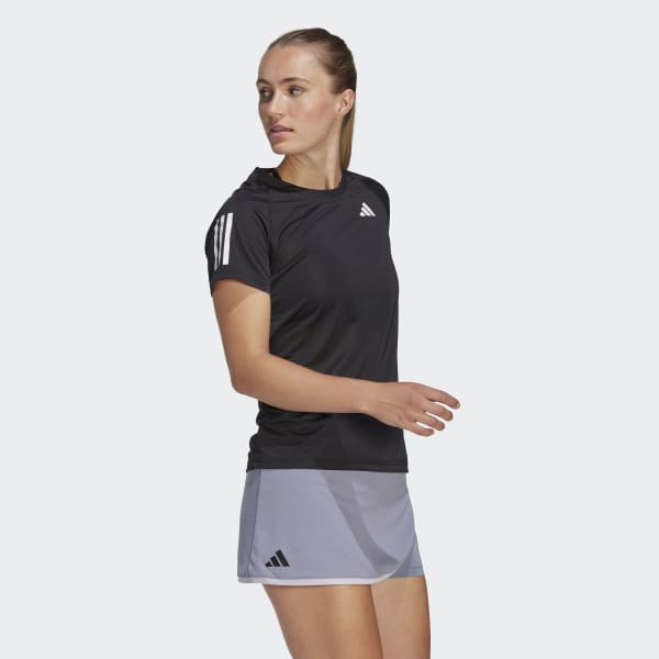 zwart Club Tennis T-shirt