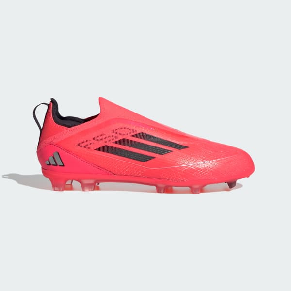 Roze F50 Pro Veterloze Firm Ground Voetbalschoenen Kids