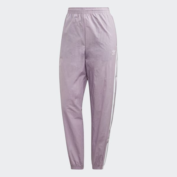 lilac adidas trousers
