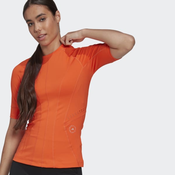 oranzová Tričko adidas by Stella McCartney TruePurpose Training VB146