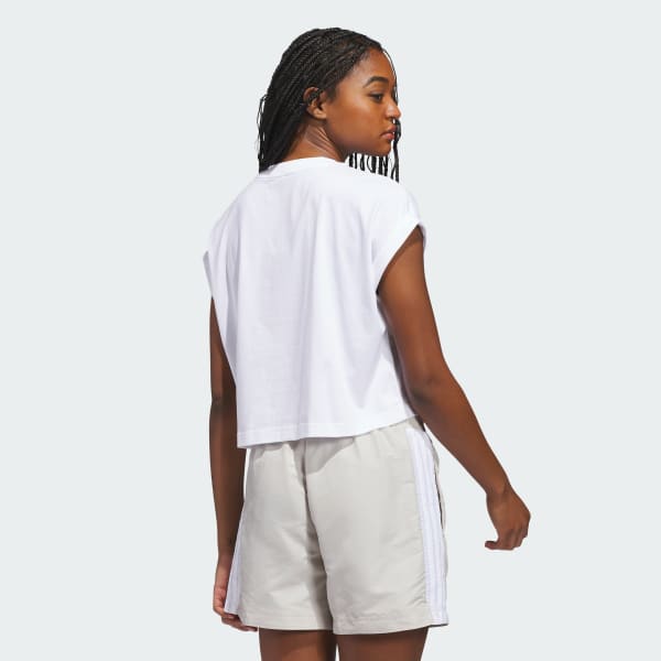 Hvit SUMMER ROMANCE GRAPHIC T-SKJORTE