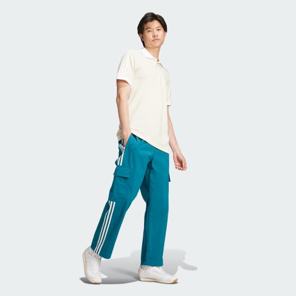 Turquoise Pantalon cargo Adicolor Classics 3-Stripes