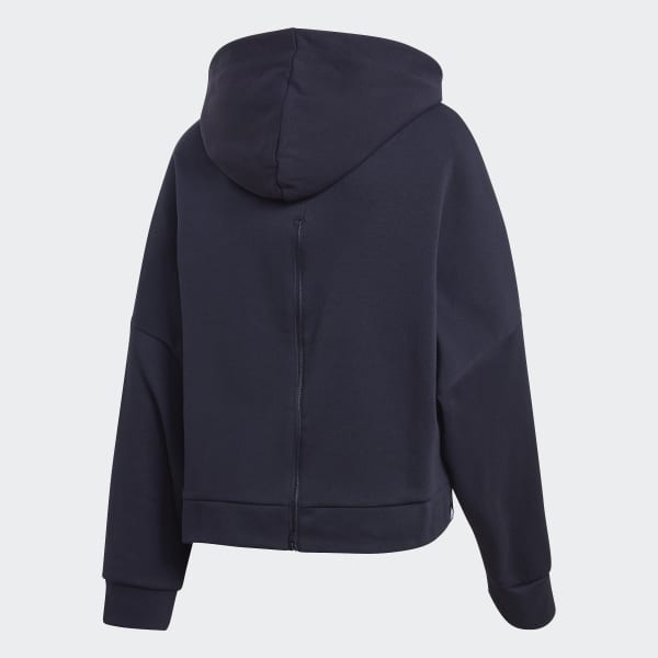 Adidas hoodie discount dark blue