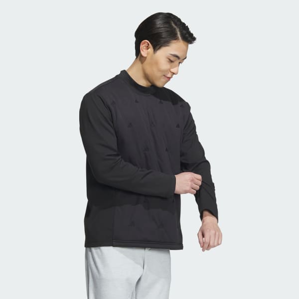 Black 프로스트가드 콜드레디 모크넥 긴팔 셔츠