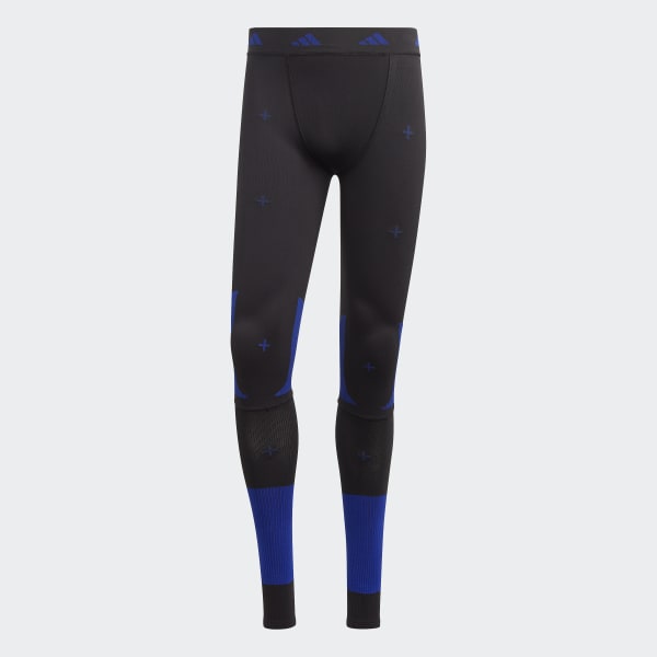 Czerń Techfit Recharge Training Leggings