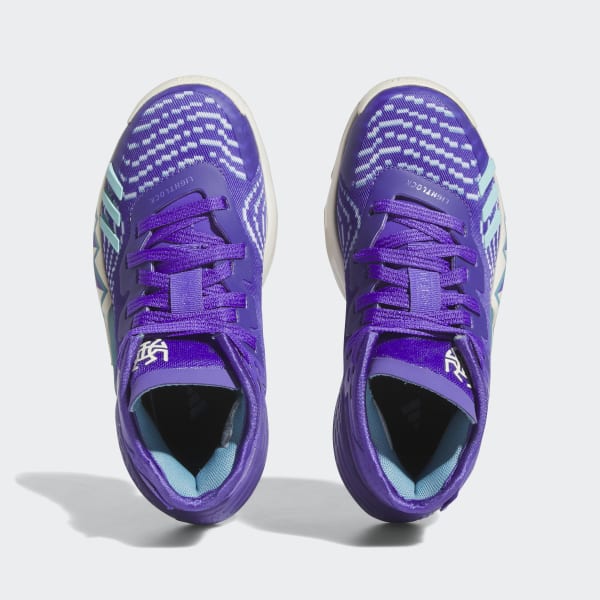 adidas D.O.N. Issue 4 Basketball Shoes Purple Kids' Basketball