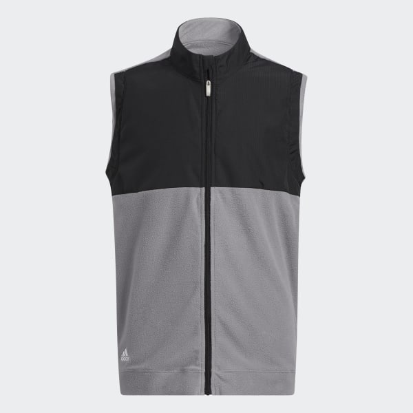 adidas Fleece Primegreen Golf Vest Black adidas Australia