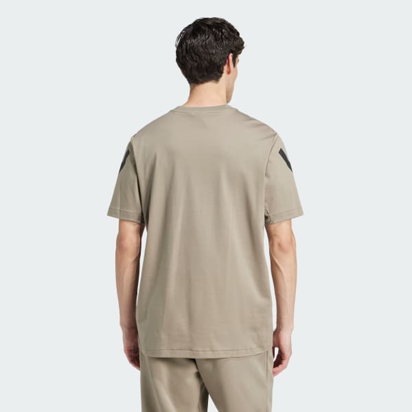 Brown adidas Z.N.E. Tee