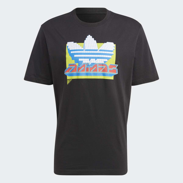 adidas Graphic Metaverse Tee Black adidas Thailand