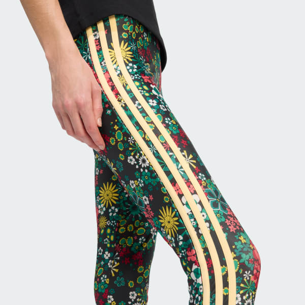 ADIDAS ORIGINALS X LIBERTY LONDON LEGGINGS - Black | Free Shipping