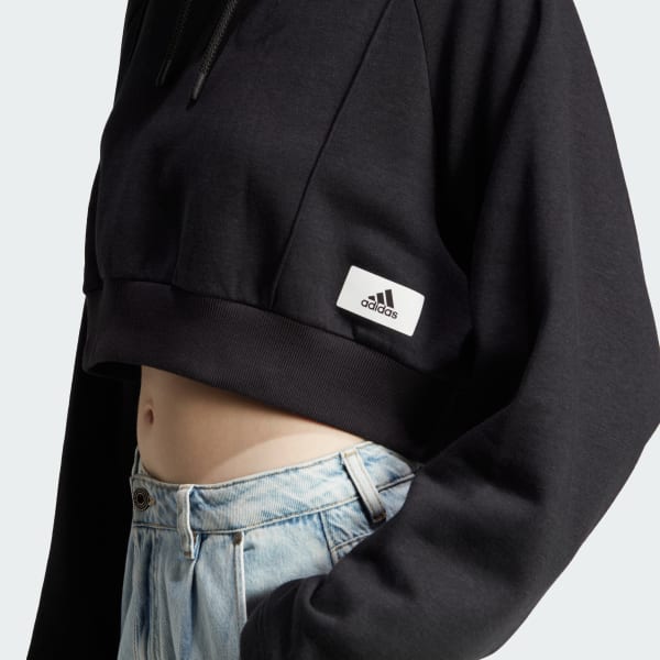 The Safe Place Crop Hoodie