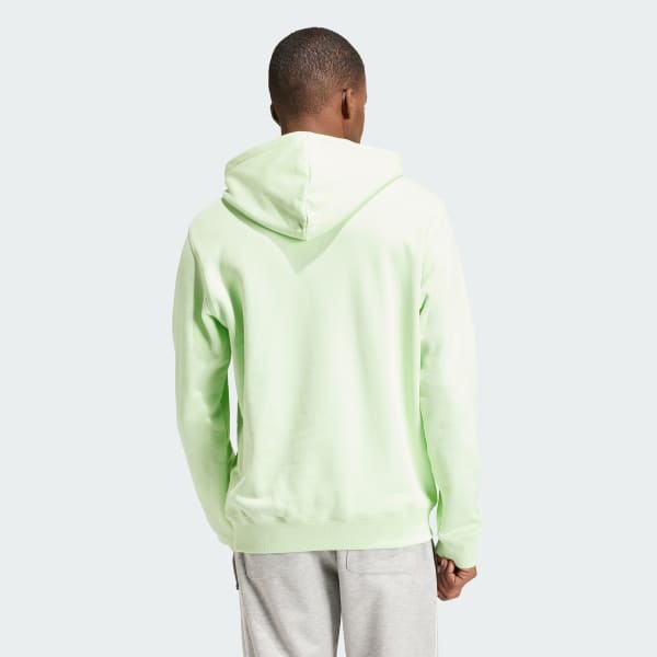 Green Adicolor Classics Trefoil Hoodie