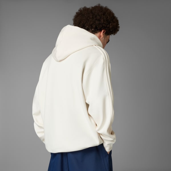 Hvid Rolling Links hættetrøje