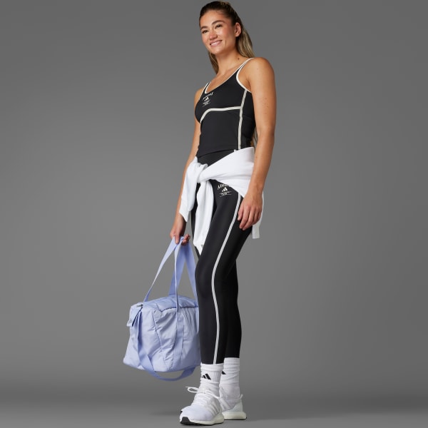 Negro Top con sujetador integrado Heritage Low-Support