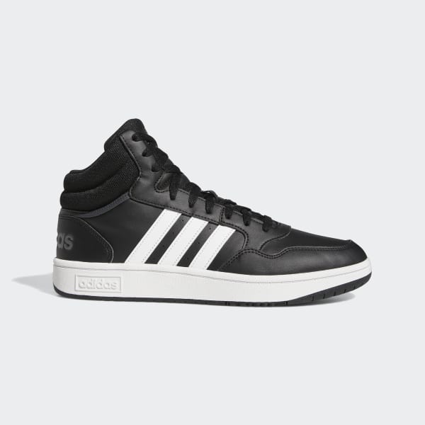 noir Chaussure Hoops 3.0 Mid Classic Vintage