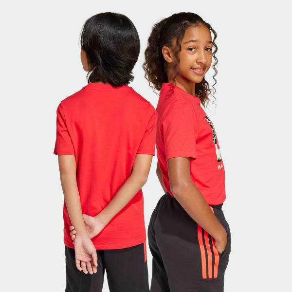 Red Camo Graphic Tee Kids