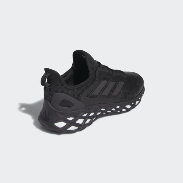 Black Web BOOST Running Sportswear Lifestyle Shoes LWF22
