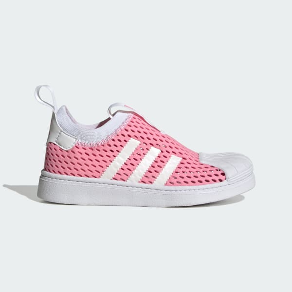 Superstar slip on pink shop