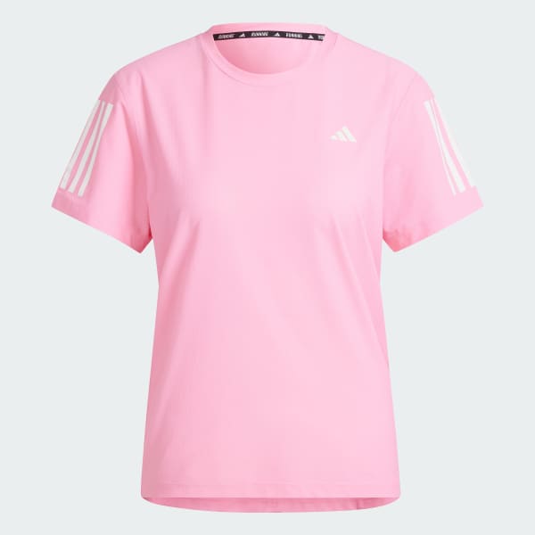 adidas Own the Run T-Shirt - Rosa | adidas Deutschland