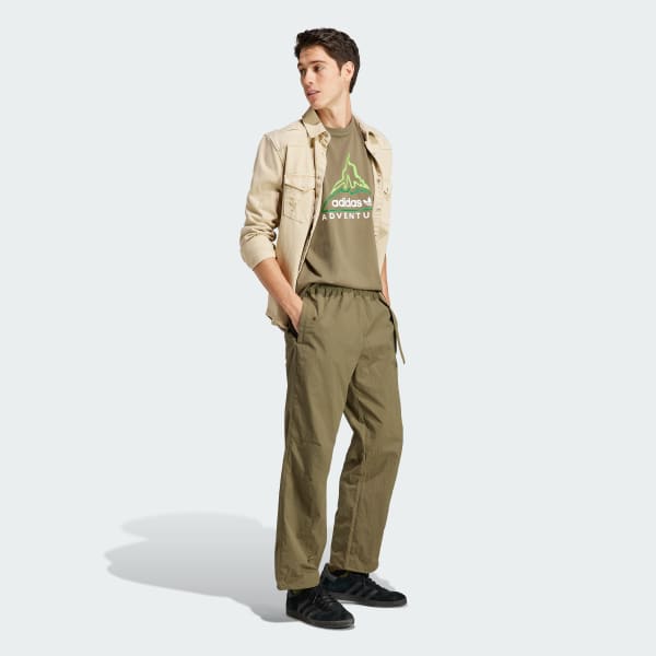 Mens olive online green adidas tracksuit