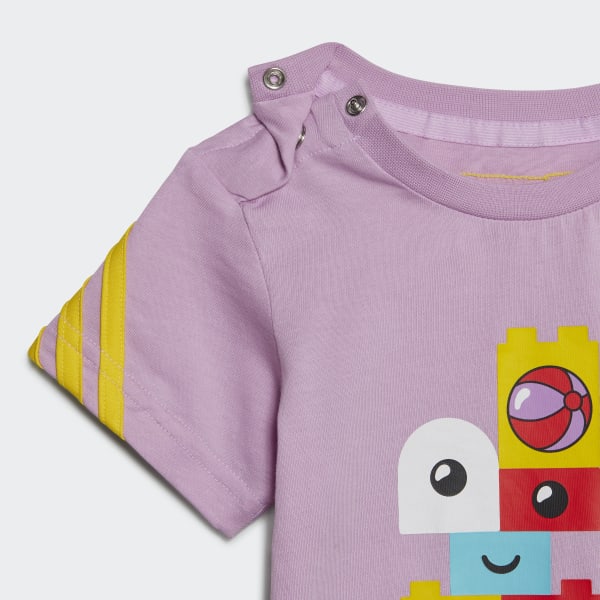 Purple adidas x LEGO® Play Tee