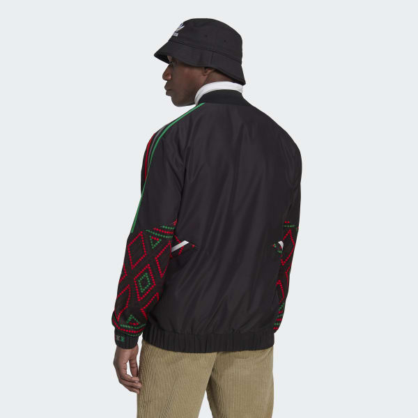 Czerń Ajax Amsterdam Condivo 22 Anthem Jacket