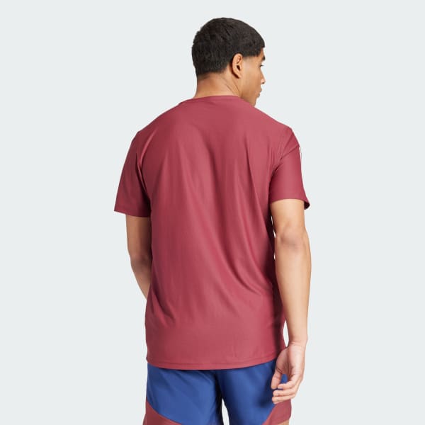Burgundy Own the Run Tee