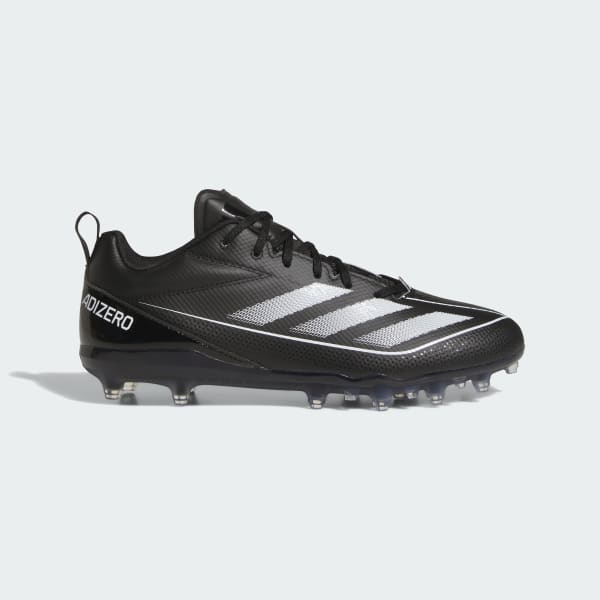 Schwarz Adizero Electric.2 American Football Schuh
