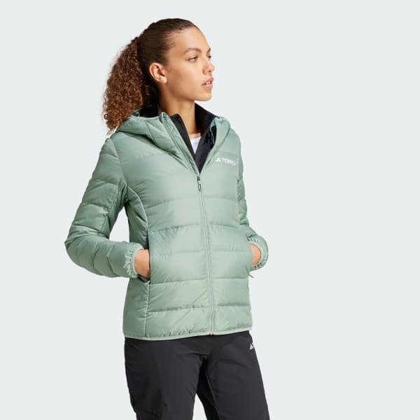 Verde Campera Térmica Ligera Terrex Multi con Capucha