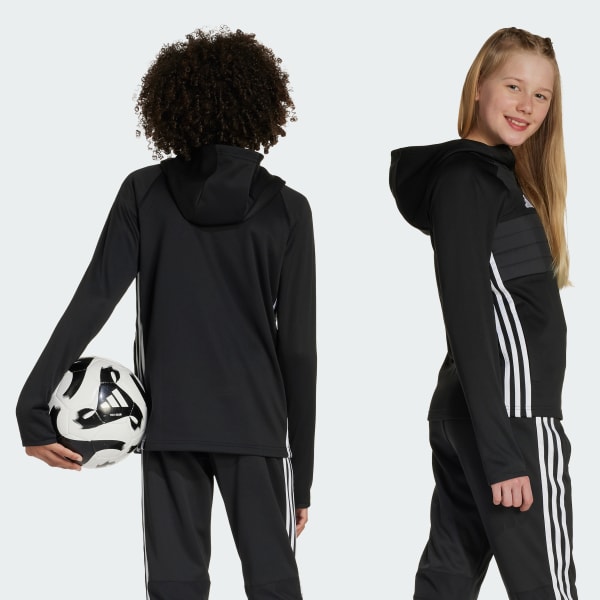Black Tiro 25 Essentials Winterized Training Top Kids