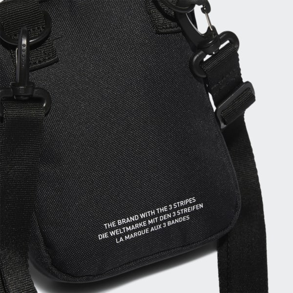 adidas Utility Festival Crossbody Bag - Black, Unisex Lifestyle