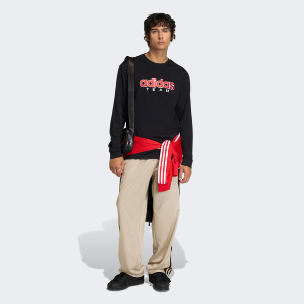 Black GFX LONG SLEEVE TEE