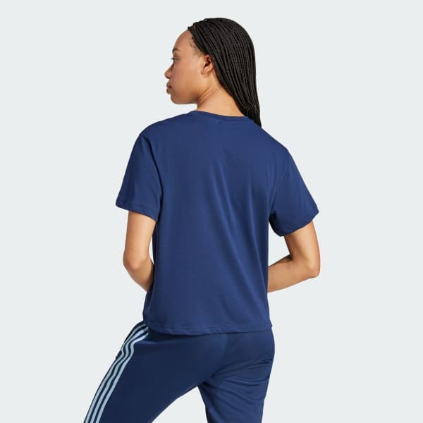 Blue Adicolor Trefoil Boxy Tee