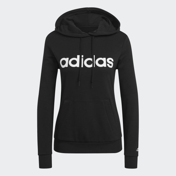 Girls black adidas sweatshirt top