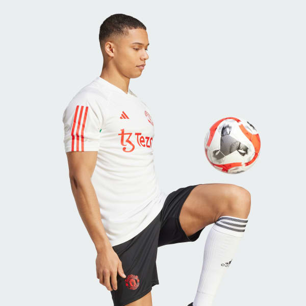 Weiss Manchester United Tiro 23 Trainingstrikot