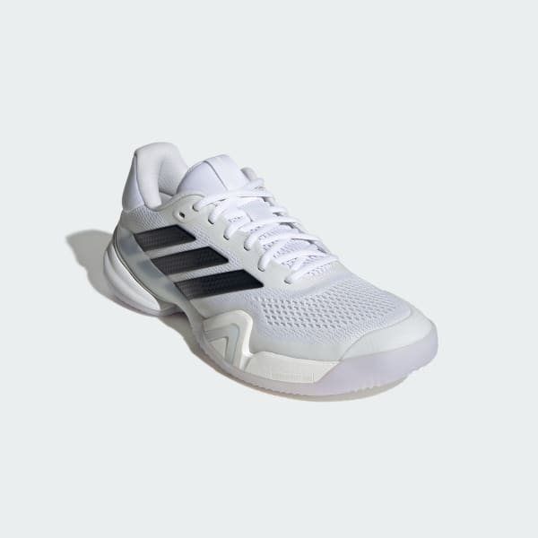 White Barricade 14 Clay Tennis Shoes