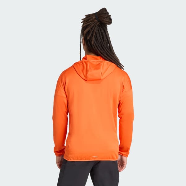 Orange Veste à capuche molleton léger Terrex Xperior CLIMAWARM