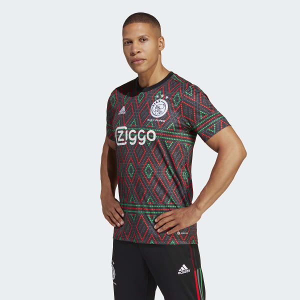 rand Torrent Malawi adidas Ajax Amsterdam Pre-Match Voetbalshirt - Zwart | adidas Officiële Shop