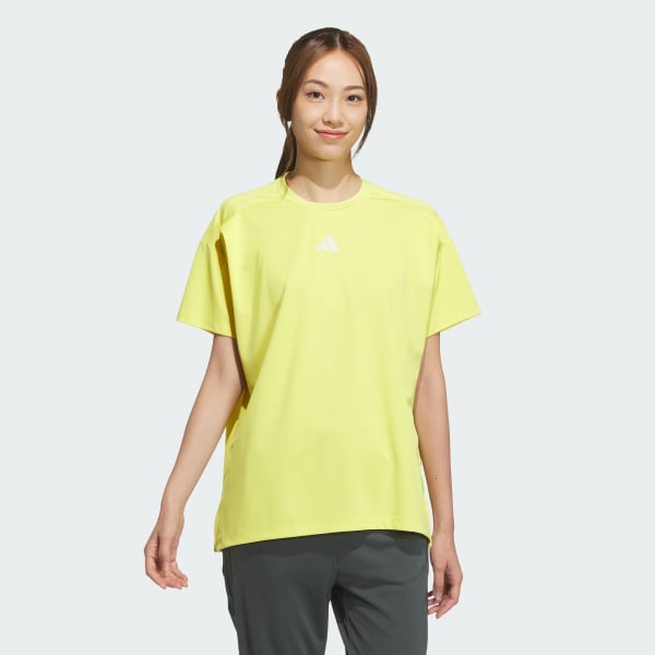 イエロー Tero 半袖Tシャツ