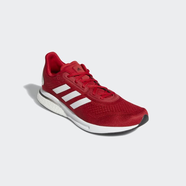 adidas Cornhuskers Supernova Running Shoes - Red | Unisex Running US