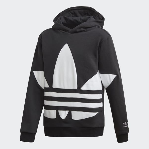black and white adidas hoodie