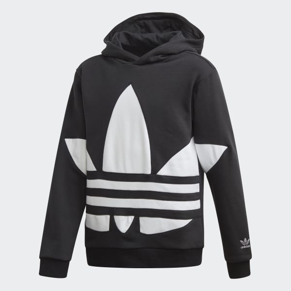 Adidas Mikina Big Trefoil Cerna Adidas Czech Republic