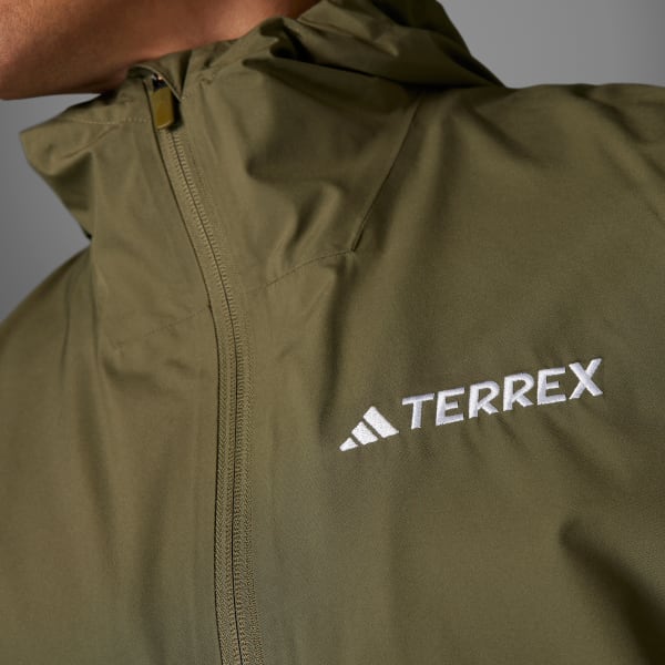Verde Chaqueta Terrex Multi Essentials Three-In-One