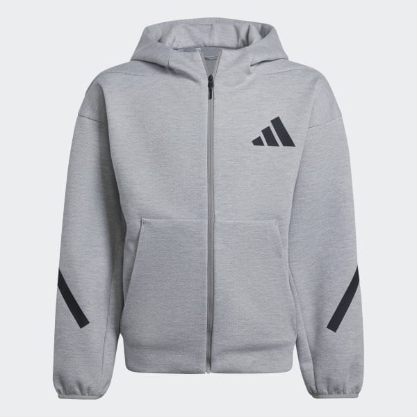 トップス neith Angled Shape Track Jacket(grey) Men's adidas Z.N.E. Full-Zip Hooded Track Jacket | Finish Line