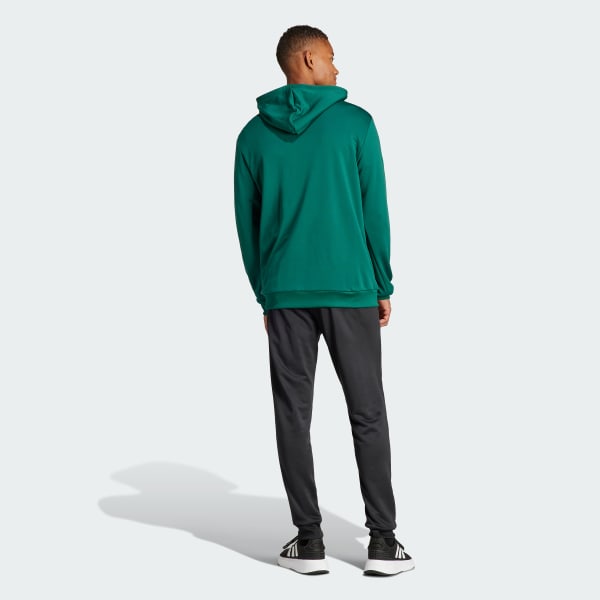 Verde Conjunto Sudadera con Gorro Sportswear Felpa Francesa